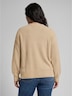 Oversize Strickpullover mit Rundhalsausschnitt