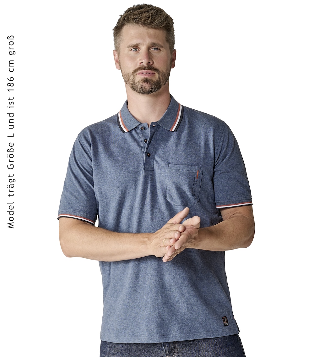 Polo-Shirt uni