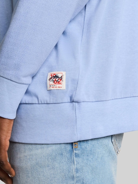 Sweatshirt im Used-Look