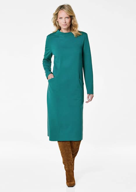 GOLDNER Jersey jurk Jersey jurk met steekzakken