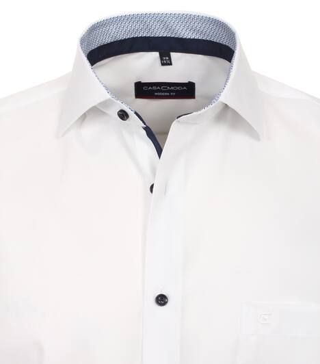 Businesshemd Kurzarm uni Modern Fit