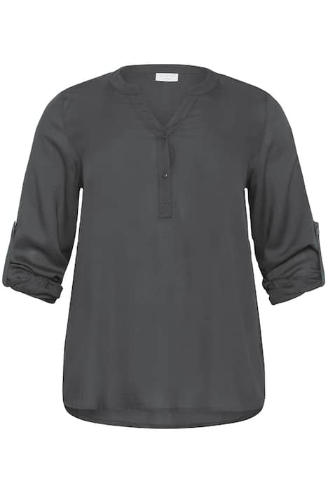 Langarm-Bluse Regular fit