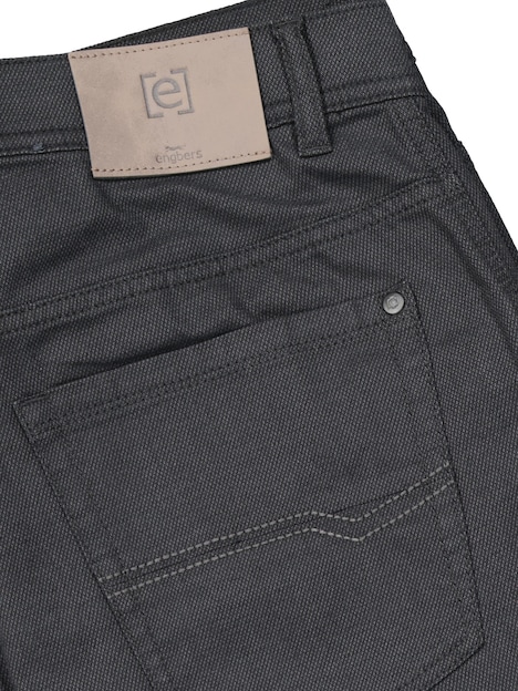 Herren Hose straight , Anthrazit