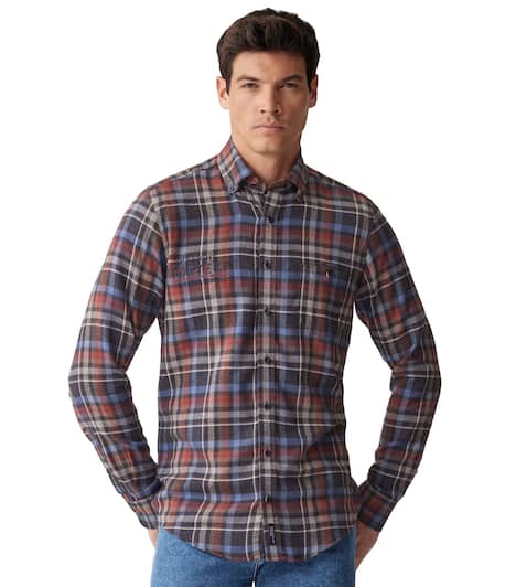 Freizeithemd kariert Casual Fit