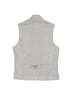 Herren Sakko-Weste mit Zipper , Hellgrau