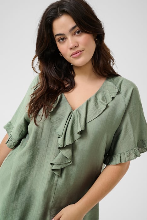 Kurzarm-Bluse Regular fit