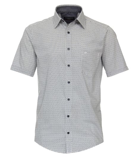 Freizeithemd Kurzarm Print Casual Fit