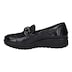 Damen Slipper Calais 93, schwarz-kombi