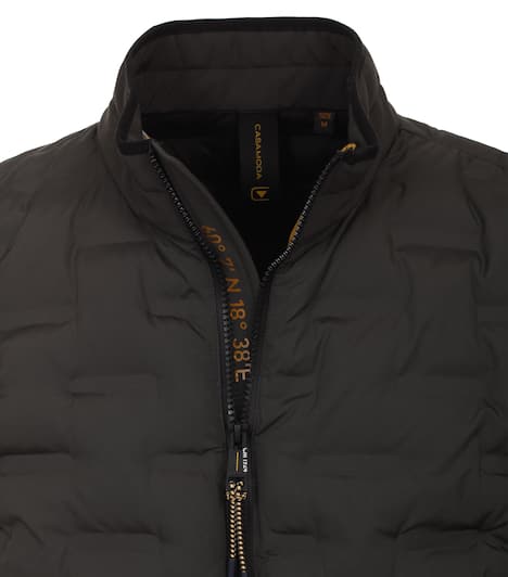 Materialmixjacke uni