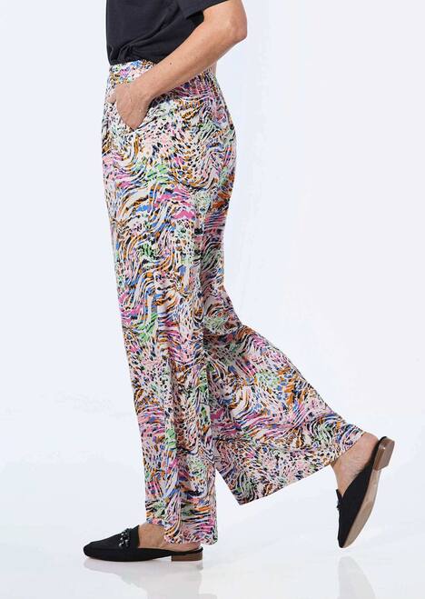 GOLDNER Broek Broek met wijde pijpen