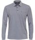 Polo-Shirt Langarm uni