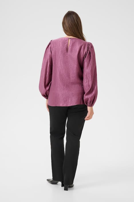 Langarm-Bluse Regular fit