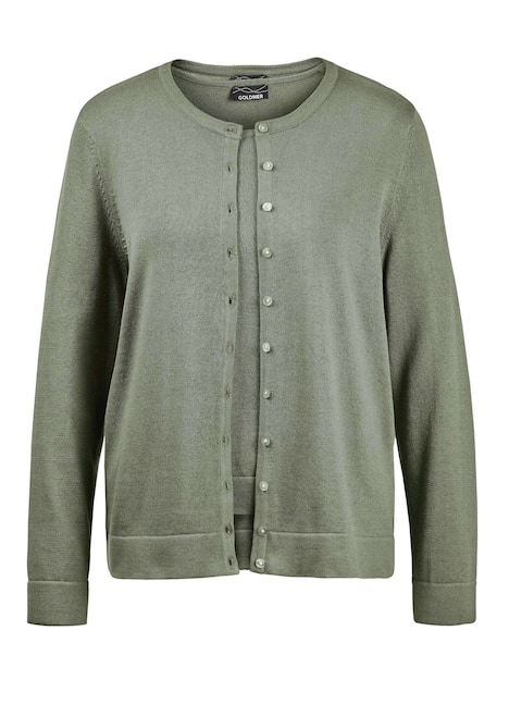 Figurnahes Twin-Set aus Pima-Baumwolle