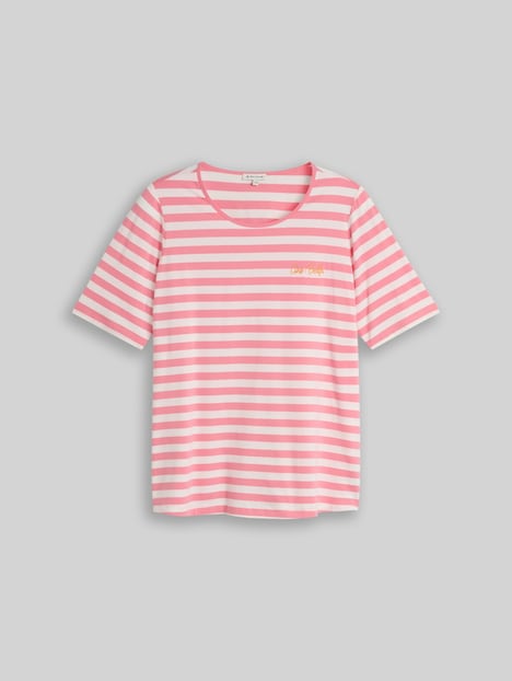 T-Shirt mit Stickerei