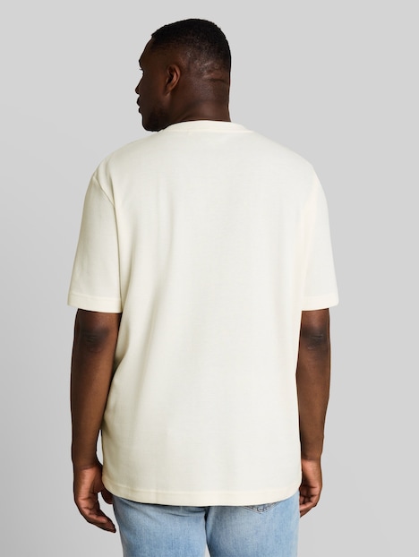 T-Shirt mit Waffelstruktur
