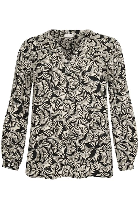 Langarm-Bluse Regular fit