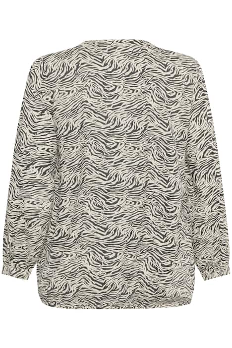 Langarm-Bluse Regular fit