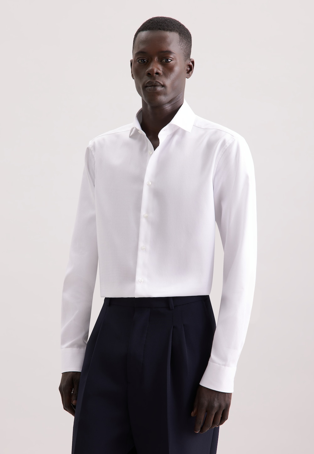 Herren Business Hemd - Pepita