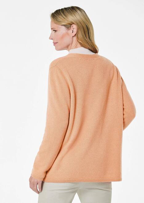 GOLDNER Lang tricot jasje van kasjmier Lang tricot jasje van kasjmier