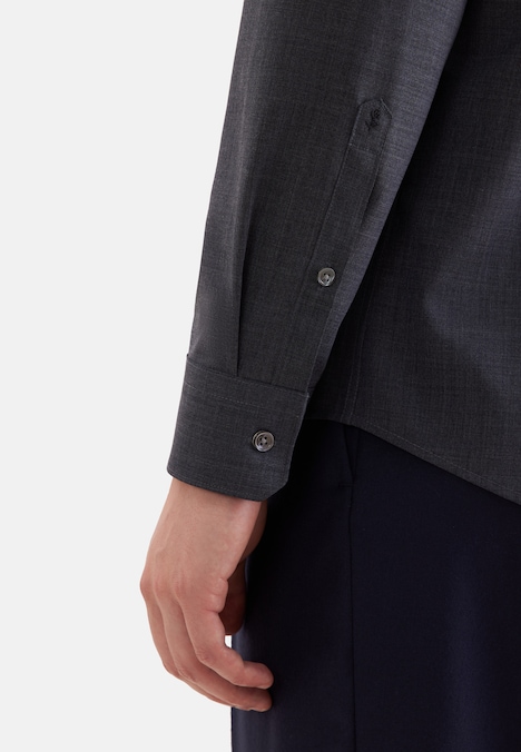 Herren Business Hemd - Uni