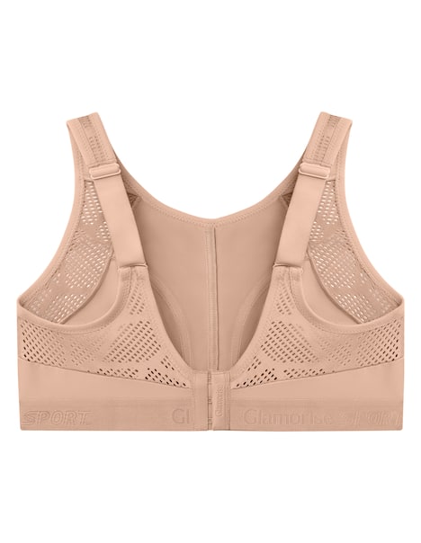No-Sweat mesh sportbeha