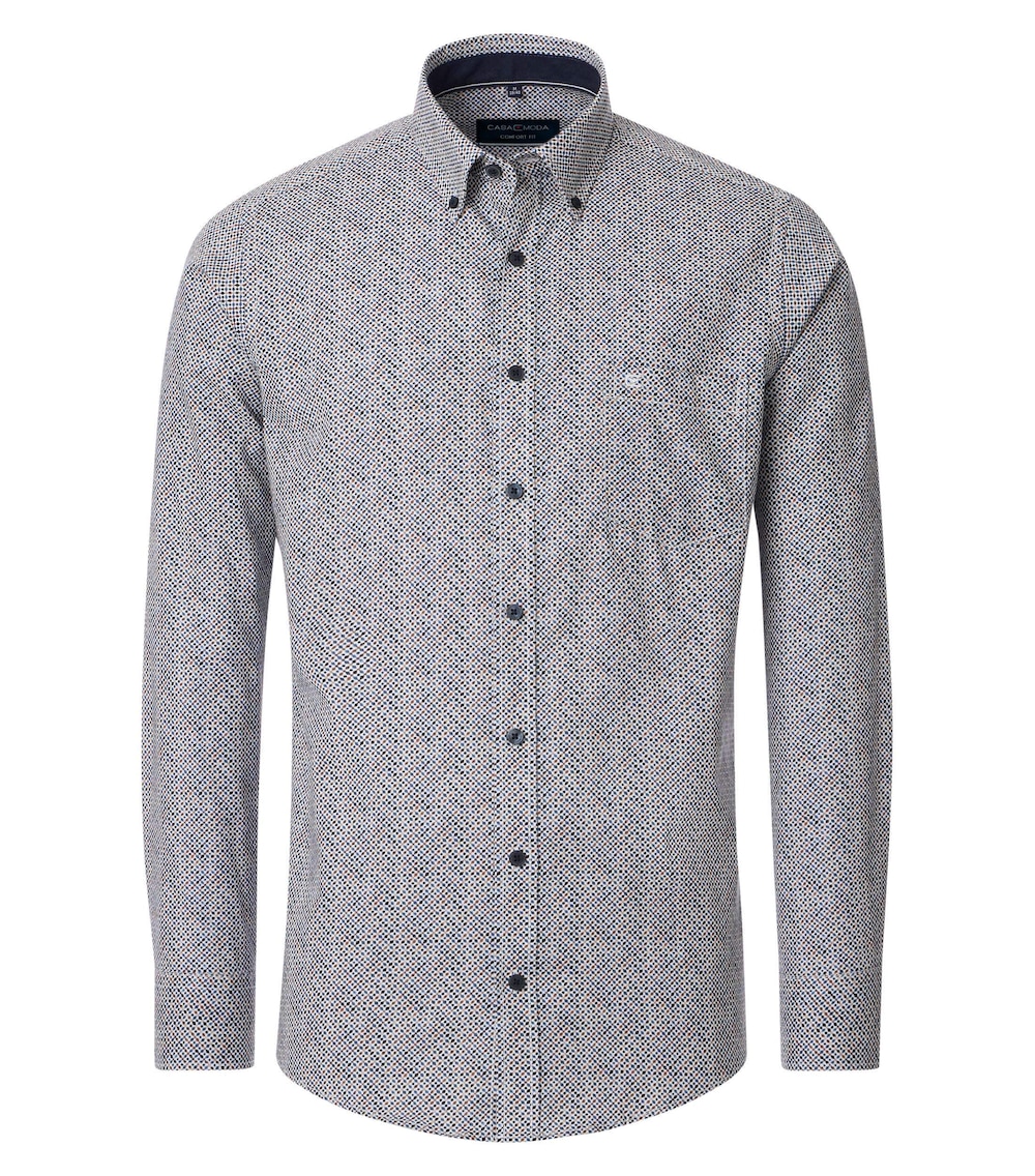 Freizeithemd Print Comfort Fit