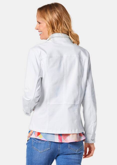 Zeitlose Jeansjacke mit tollen Details