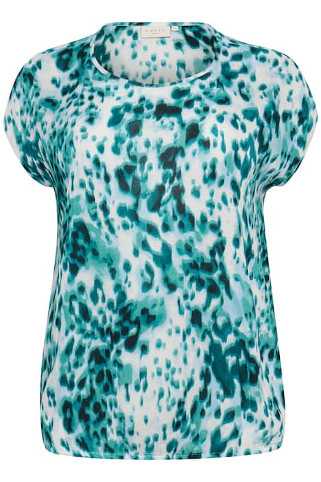 Kurzarm-Bluse Loose fit