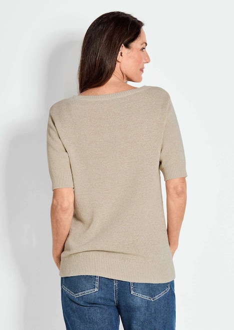 GOLDNER Trui Pullover met verkoelend lintjesgaren