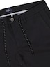 Herren Chino mit Tunnelzug , Schwarz
