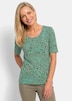Viscose shirt in luipaardprint