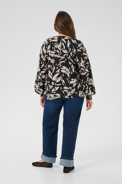 Blouse met lange mouwen Regular fit