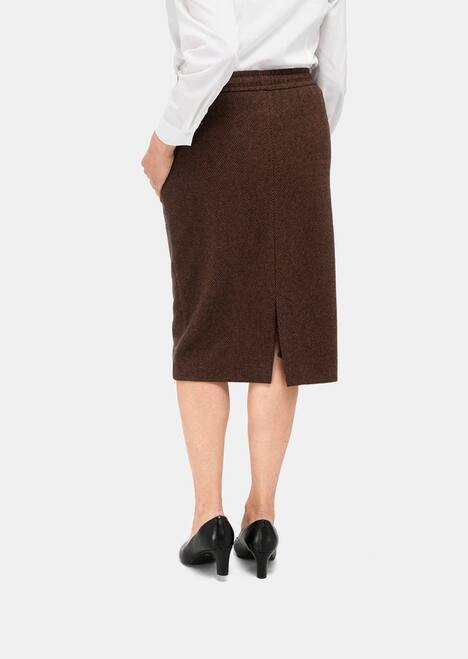 GOLDNER Rok Mooi te combineren rok met elastische tailleband