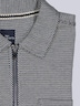 Herren Poloshirt mit Reißverschluss , Saphirblau