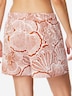 Schiesser Damen Pyjamahose Mix Relax orange,rosa