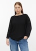 Viskosemix Pullover mit Fledermausärmeln