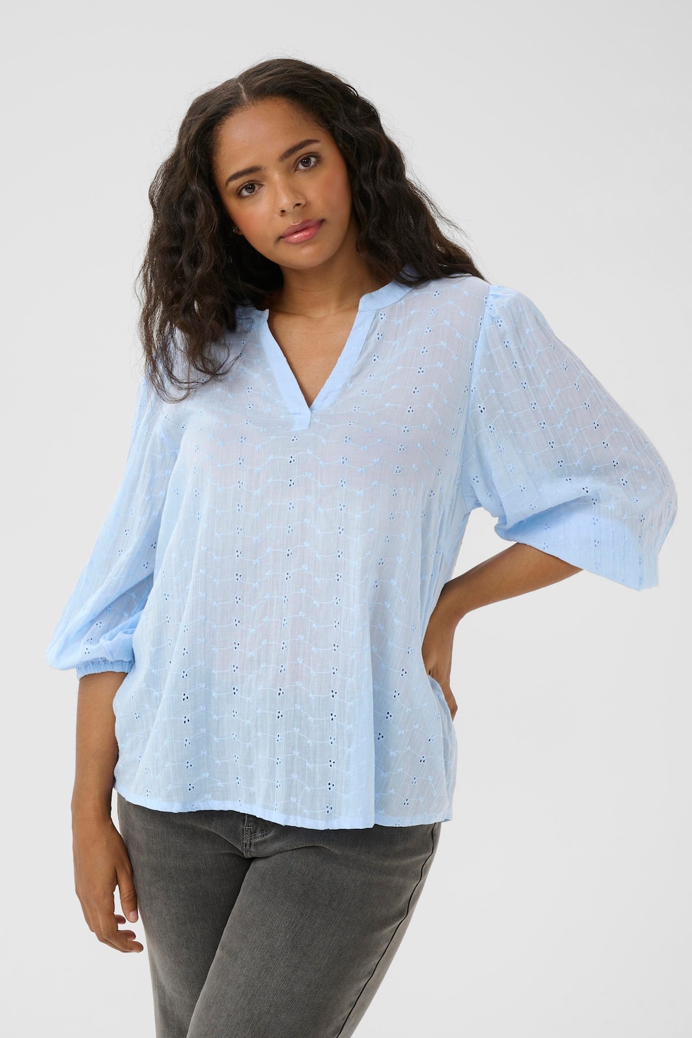 Langarm-Bluse A-shape