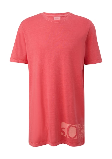 T-Shirt mit Logo-Patch