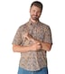 Freizeithemd Kurzarm Print Casual Fit