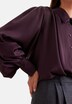 Damen Ausgestellte Bluse - Uni