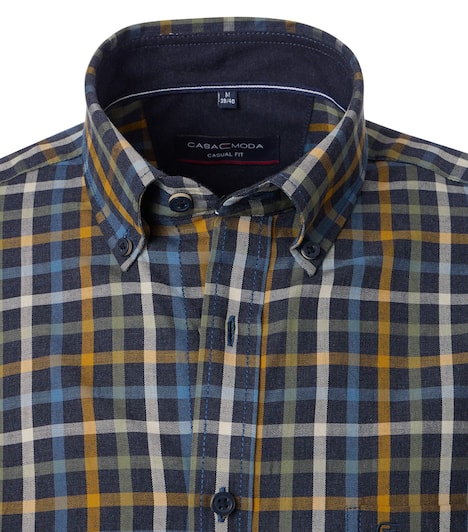 Freizeithemd kariert Casual Fit