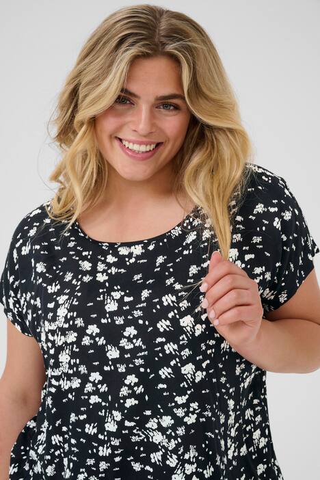 Kurzarm-Bluse Loose fit