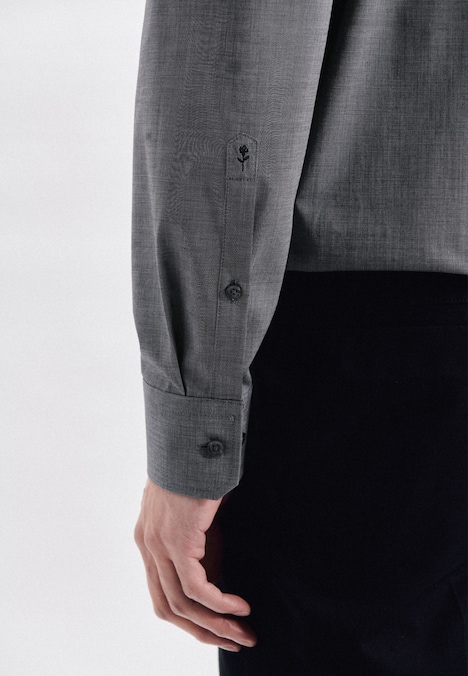 Herren Business Hemd - Uni