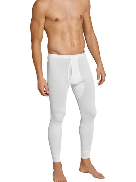 Schiesser Herren Lange Unterhose Original Doppelripp