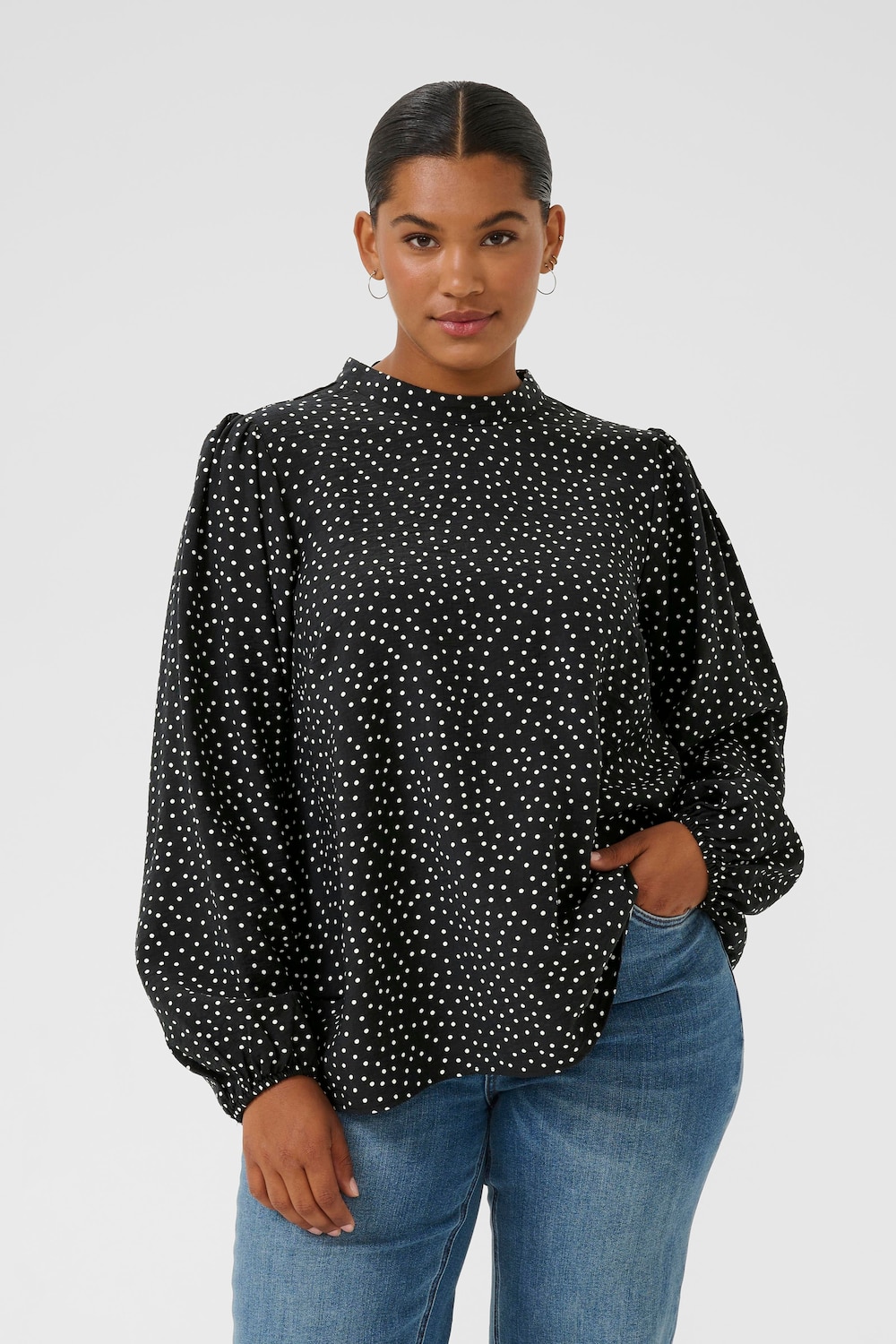 Langarm-Bluse A-shape