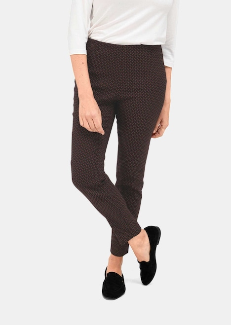 Stretchbequeme Jacquard-Hose MARTHA