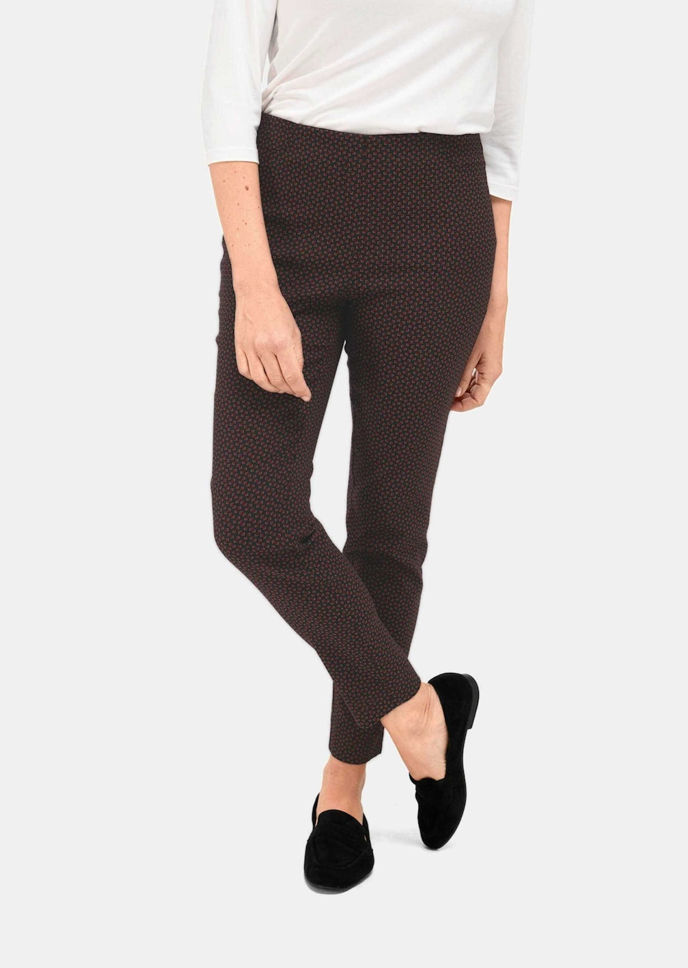 Stretchbequeme Jacquard-Hose MARTHA