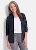Jerseyjacke mit Ottomanstruktur