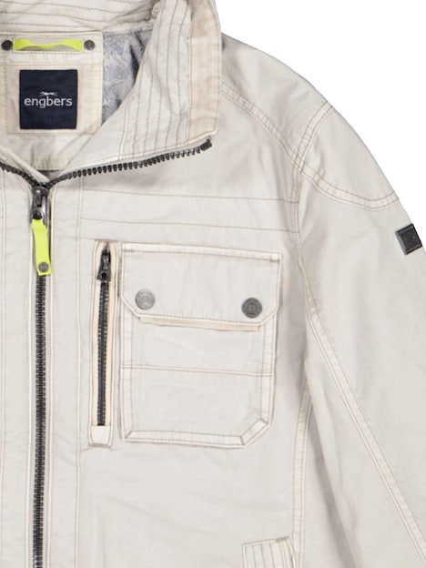 Herren Baumwoll-Jacke regular , Beige