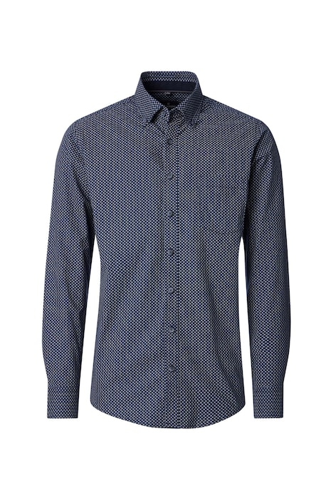 Freizeithemd Langarm Print Casual Fit